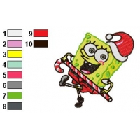 SpongeBob SquarePants Embroidery Design 8